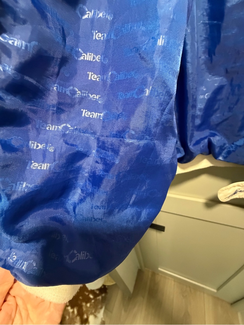Blue & White Racing Jacket - Men's - Picture 16 of 16